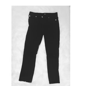 7 for all mankind ripped cutoffs